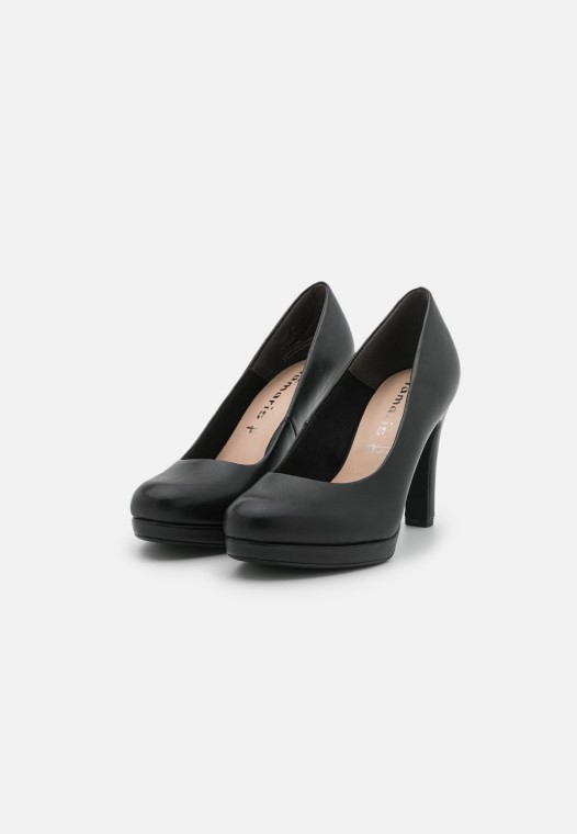 Tacones Negros Mate Clarks