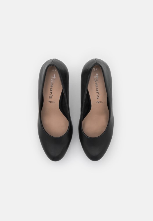 Tacones Negros Mate Clarks