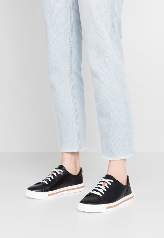 Zapatillas Clarks Un Maui Encaje Negro