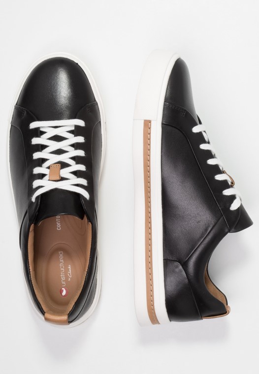 Zapatillas Clarks Un Maui Encaje Negro