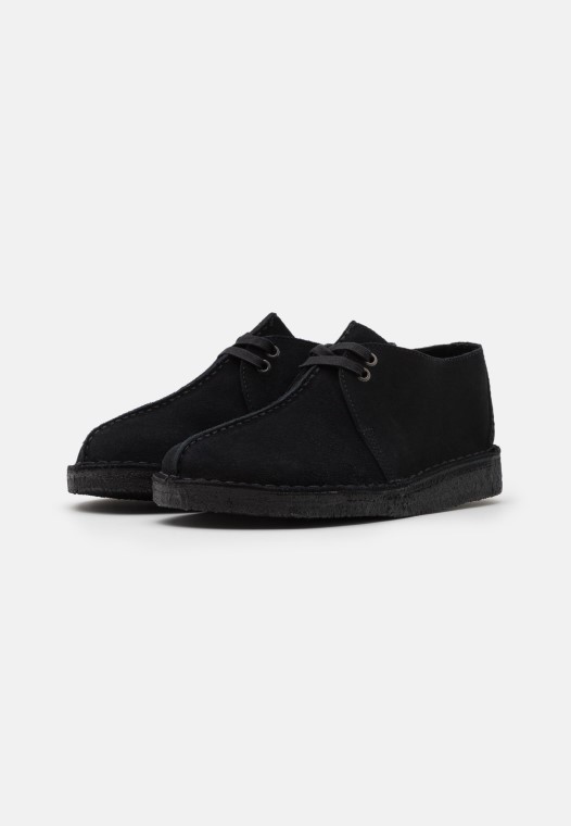 Clarks Desert Trek Casual Con Cordones Negro