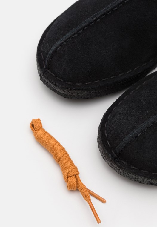 Clarks Desert Trek Casual Con Cordones Negro