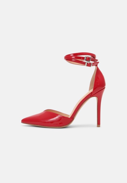 Tacones Clasicos Rojos Clarks