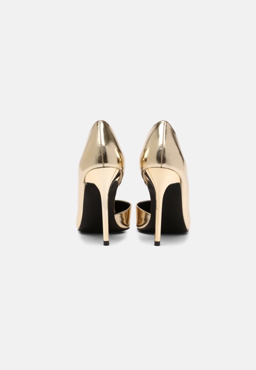 Tacones Dorados Clarks