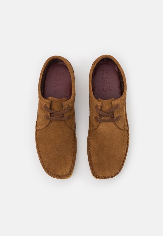 Cola Clarks Weaver Zapatos Casuales Con Cordones