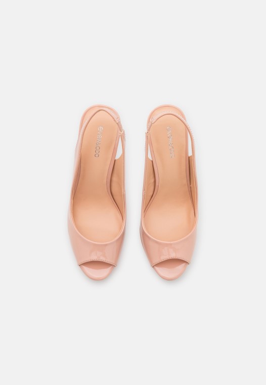 Peggy Peep Toes Rosa Claro Clarks