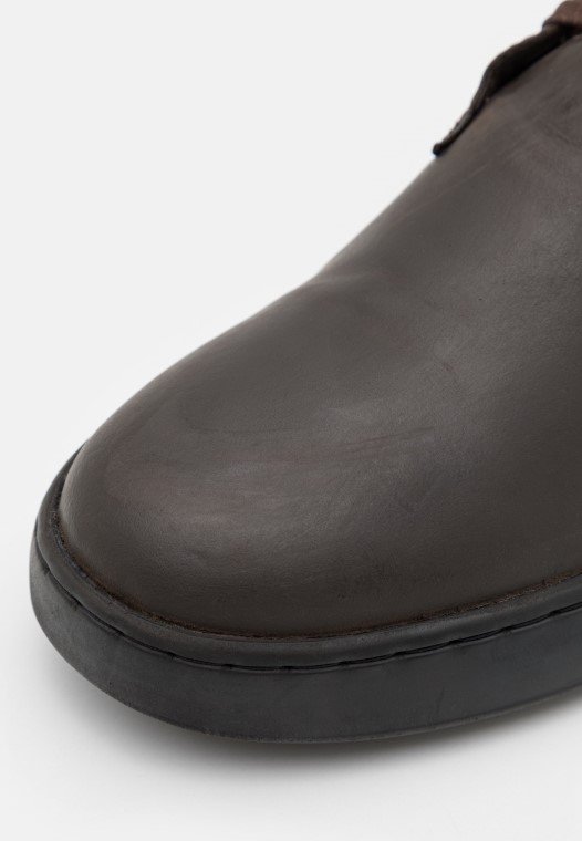 Marrón Oscuro Clarks Court Lite Casual Con Cordones
