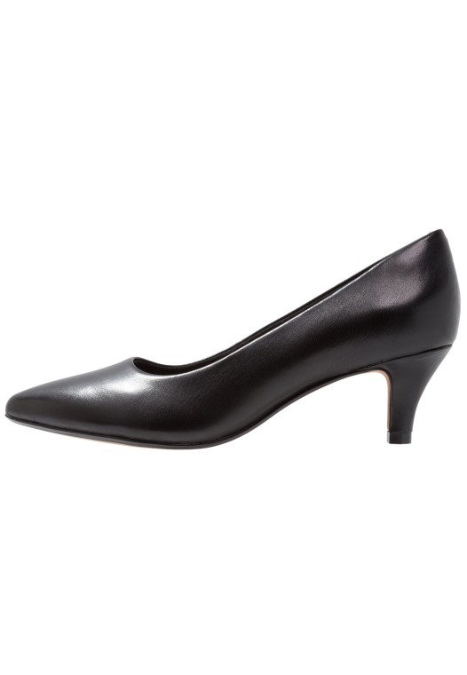 Negro Clarks Linvale Jerica Tacones Clásicos