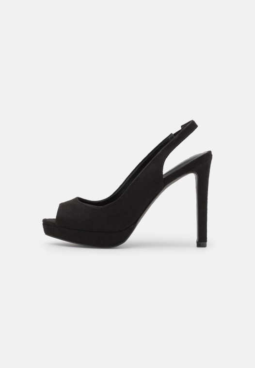 Peggy Peep Toes Clarks Negro