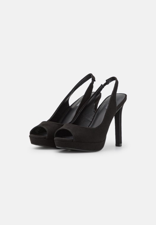 Peggy Peep Toes Clarks Negro
