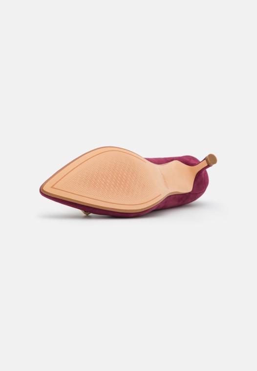 Clarks Merlot Violeta Tacones Clásicos