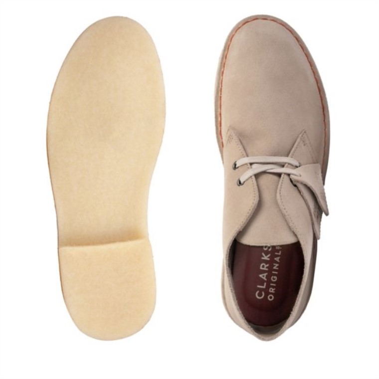 Bota Desierto Arena Gamuza Clarks Arena Gamuza Moda