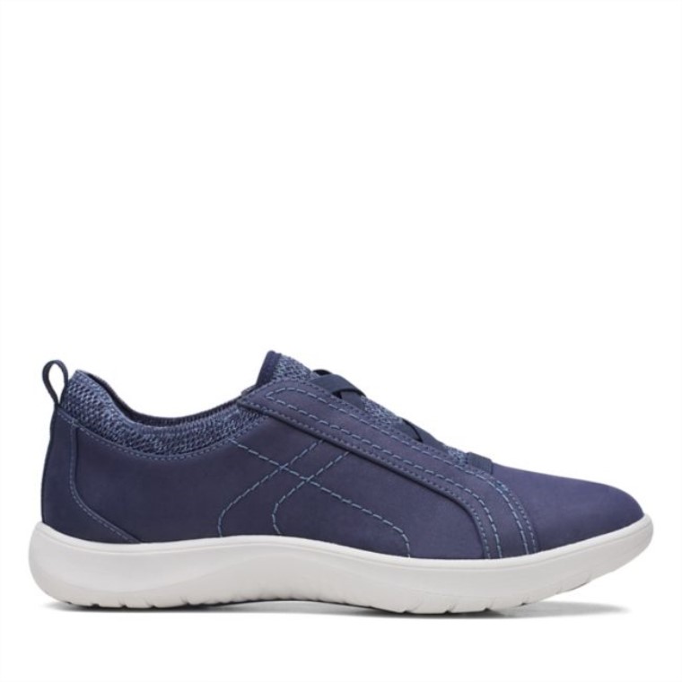 Adella Trace Azul Marino Oscuro Txt Clarks Azul Marino Oscuro Txt