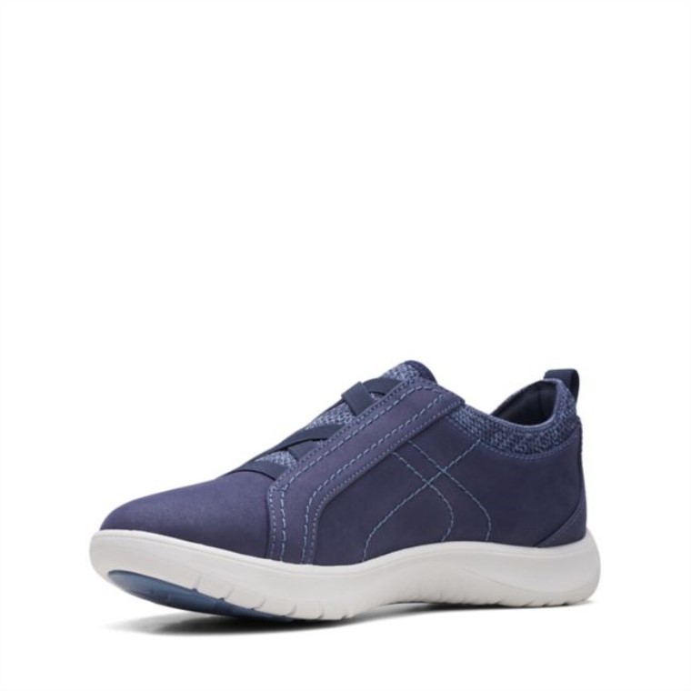 Adella Trace Azul Marino Oscuro Txt Clarks Azul Marino Oscuro Txt