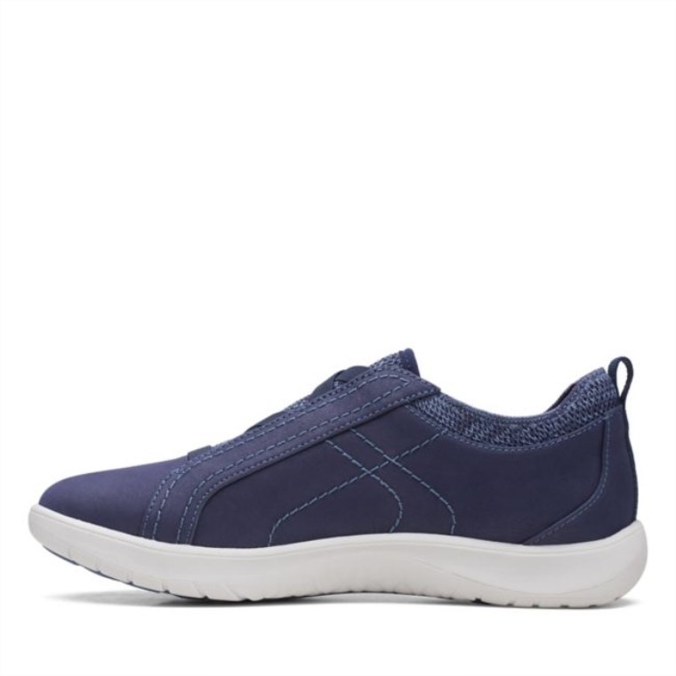 Adella Trace Azul Marino Oscuro Txt Clarks Azul Marino Oscuro Txt
