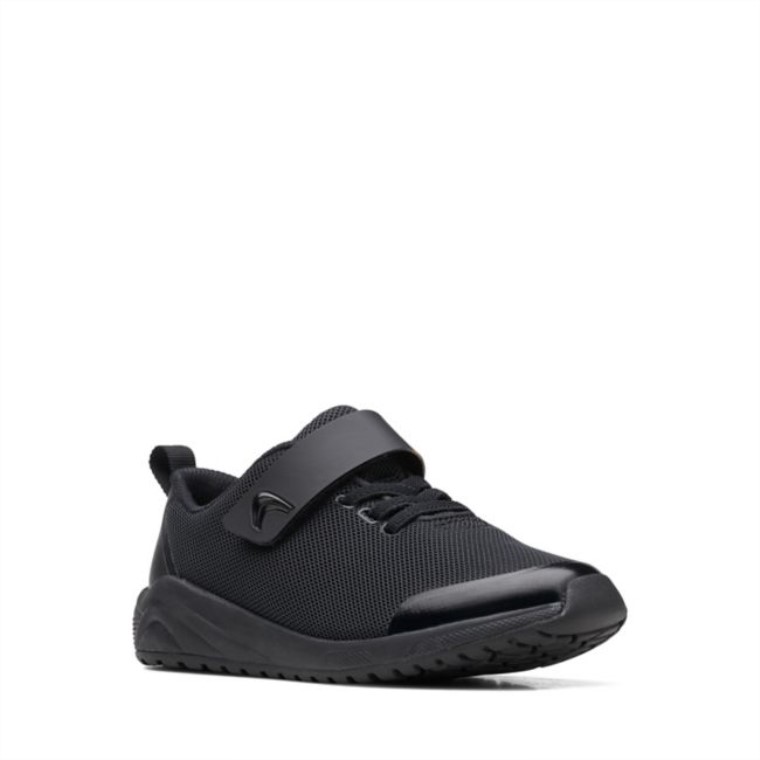 Eón Ritmo Niño Negro Clarks Negro