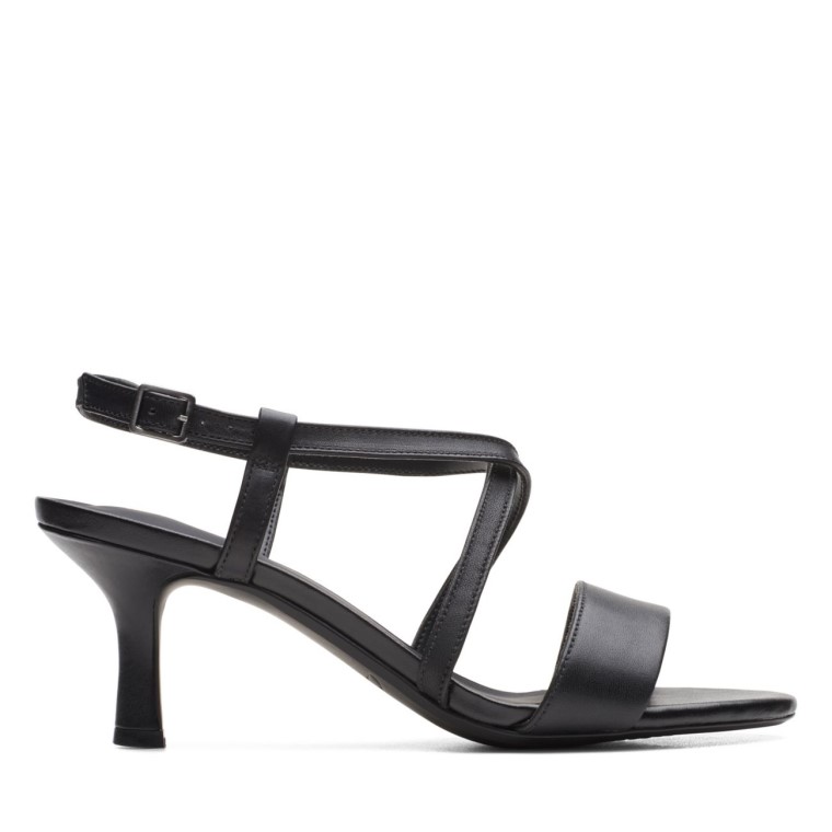 Hebilla Amali Cuero Negro Cuero Negro Clarks