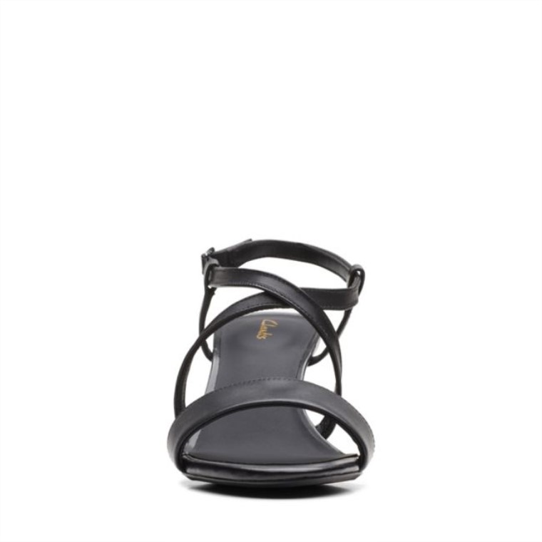 Hebilla Amali Cuero Negro Cuero Negro Clarks