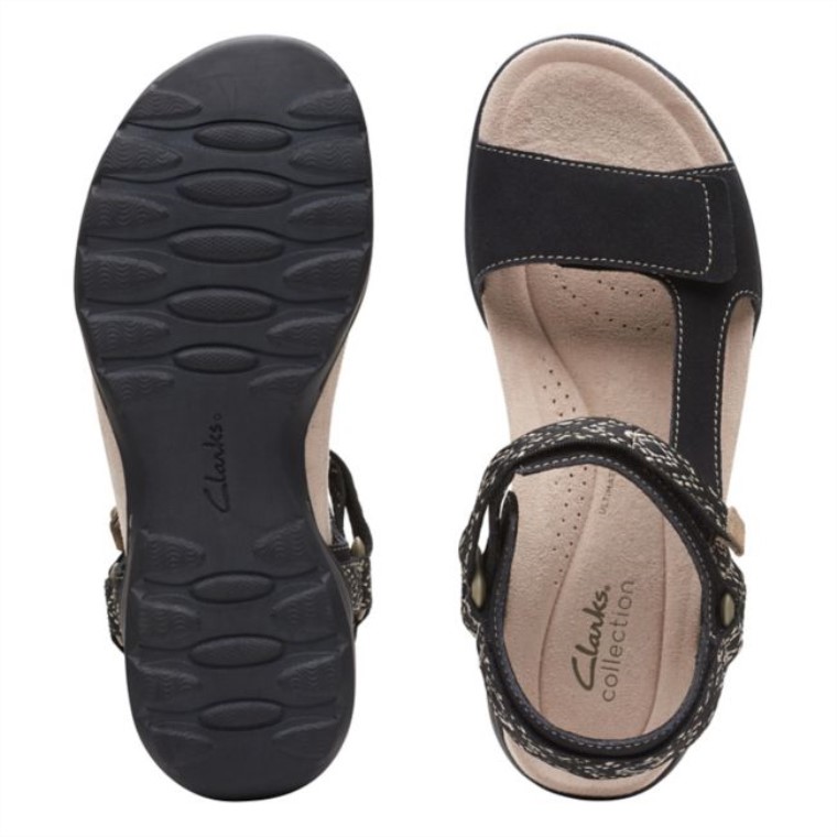Amanda Paso Ante Negro Ante Negro Clarks