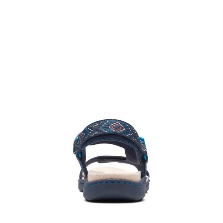 Amanda Step Azul Marino Gamuza Clarks Azul Marino Gamuza