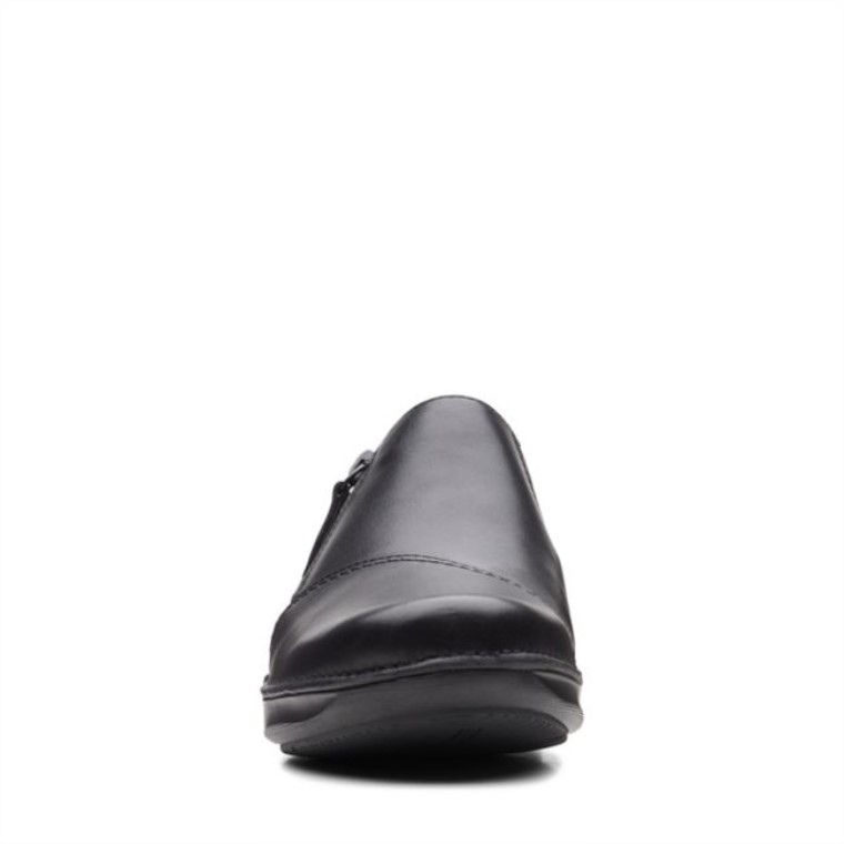 Cremallera Appley Cuero Negro Clarks Cuero Negro