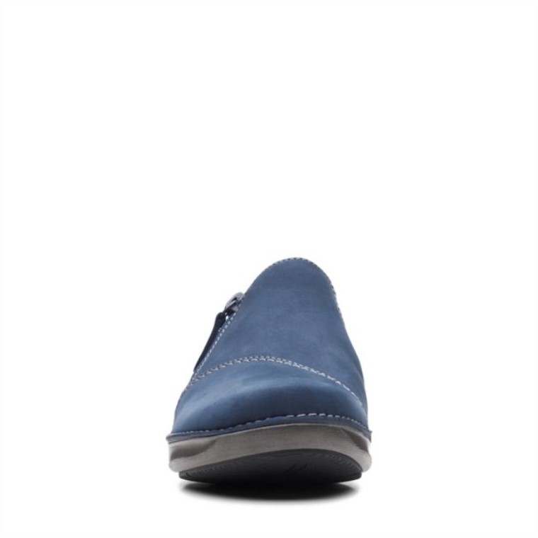 Appley Zip Azul Marino Nubuck Azul Marino Nubuck Clarks
