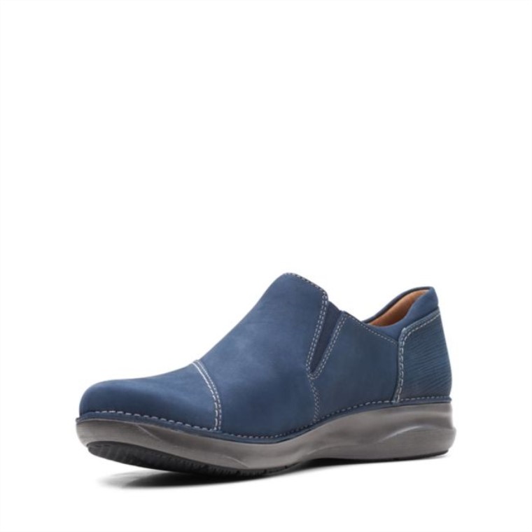 Appley Zip Azul Marino Nubuck Azul Marino Nubuck Clarks