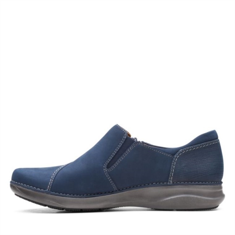 Appley Zip Azul Marino Nubuck Azul Marino Nubuck Clarks