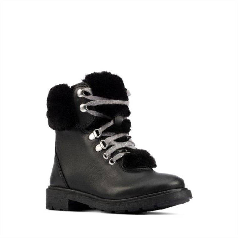 Astrol Excursionista Niño Cuero Negro Clarks Cuero Negro