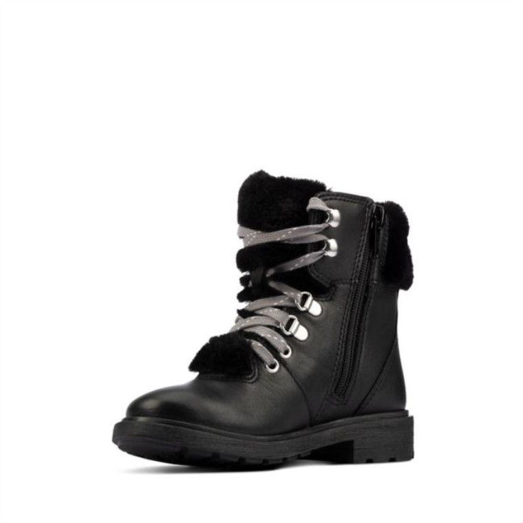 Astrol Excursionista Niño Cuero Negro Clarks Cuero Negro