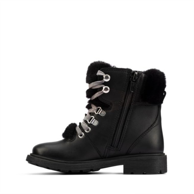 Astrol Excursionista Niño Cuero Negro Clarks Cuero Negro