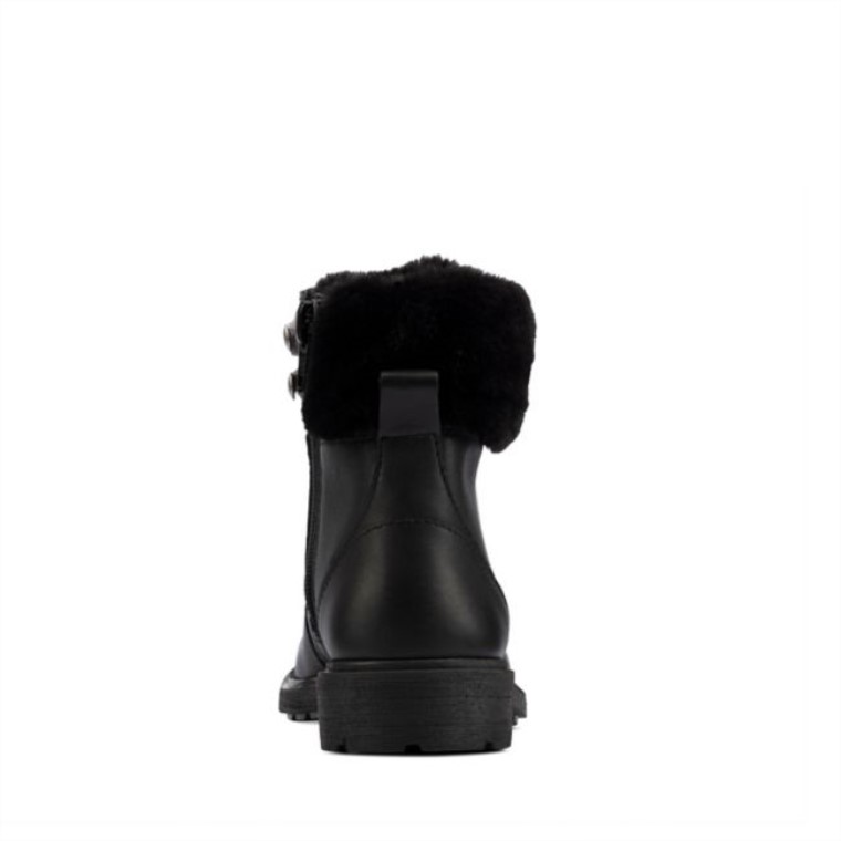Astrol Excursionista Niño Cuero Negro Clarks Cuero Negro