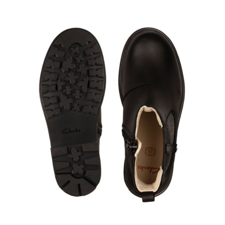 Astrol Orkid Cuero Negro Clarks Cuero Negro