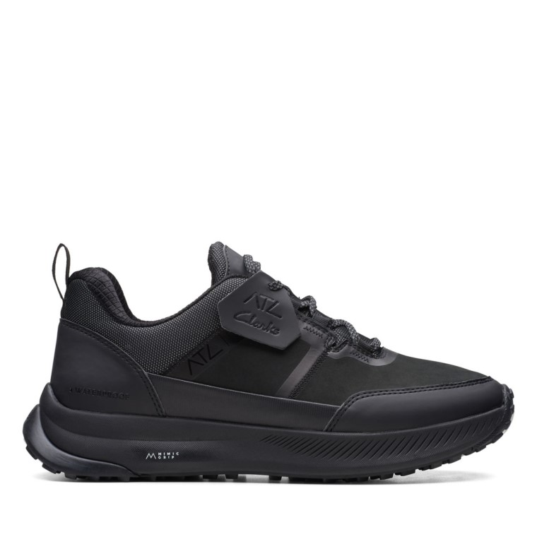 Atl Trail Lace Impermeable Nubuck Negro Clarks Nubuck Negro