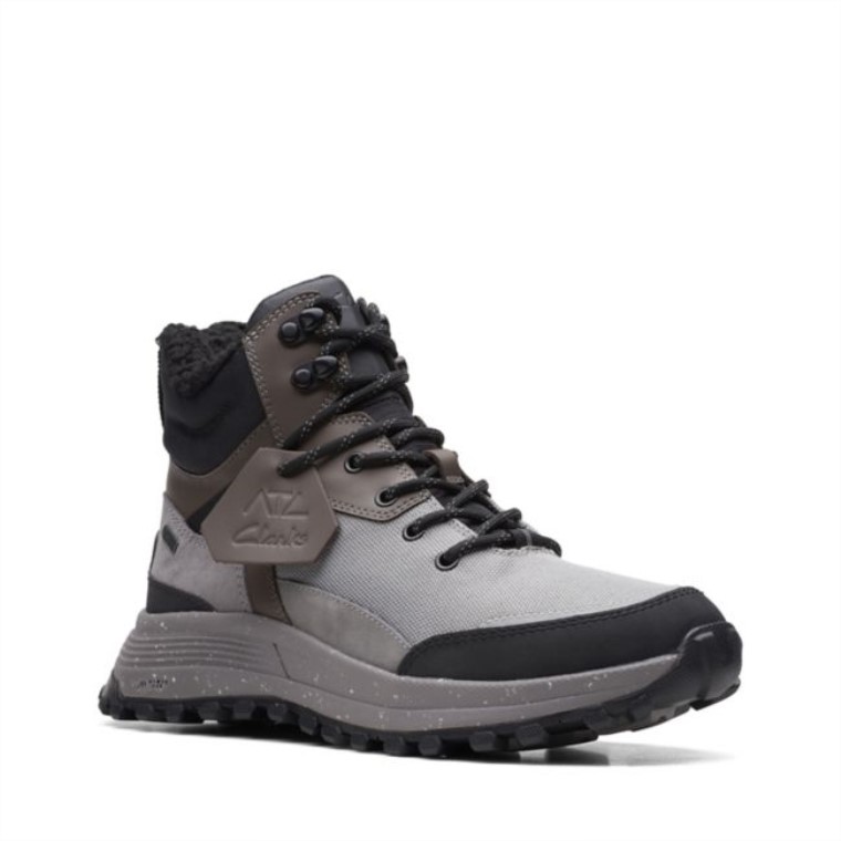 Atl Trek Sky Gore-tex Gris Cuero Con Forro Clarks Gris Cuero Con Forro