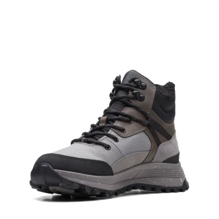 Atl Trek Sky Gore-tex Gris Cuero Con Forro Clarks Gris Cuero Con Forro
