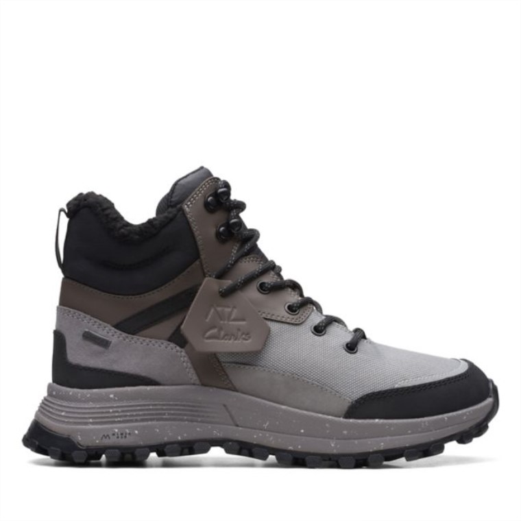Atl Trek Sky Gore-tex Cuero Gris Con Forro Gris Cuero Con Forro Gris Clarks