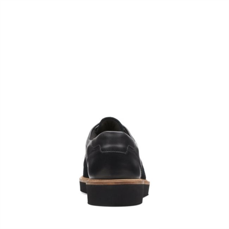 Baille Encaje Negro Combinación Clarks Negro Combinación