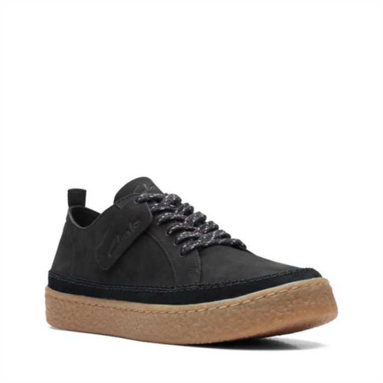 Encaje Barleigh Nubuck Negro Clarks Nubuck Negro