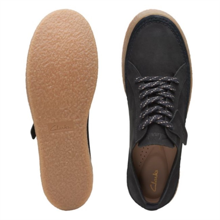 Encaje Barleigh Nubuck Negro Clarks Nubuck Negro
