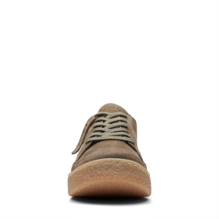 Encaje Barleigh Nubuck Verde Oliva Oscuro Clarks Nubuck Verde Oliva Oscuro