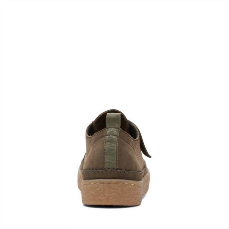 Encaje Barleigh Nubuck Verde Oliva Oscuro Clarks Nubuck Verde Oliva Oscuro
