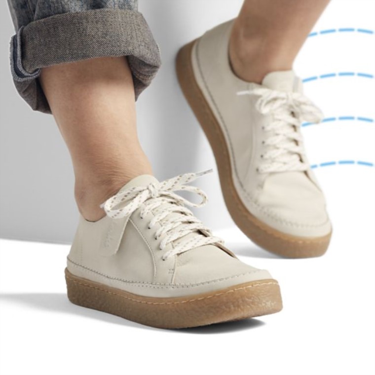 Encaje Barleigh Cuero Blanco Cuero Blanco Clarks