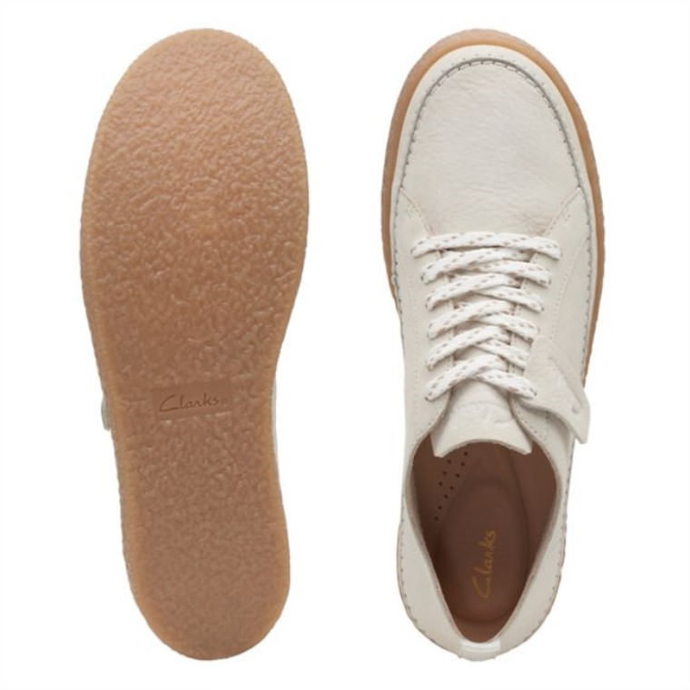 Encaje Barleigh Cuero Blanco Cuero Blanco Clarks