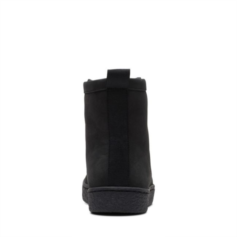 Pull Barleigh Nubuck Negro Con Forro Cálido Clarks Nubuck Negro Con Forro Cálido