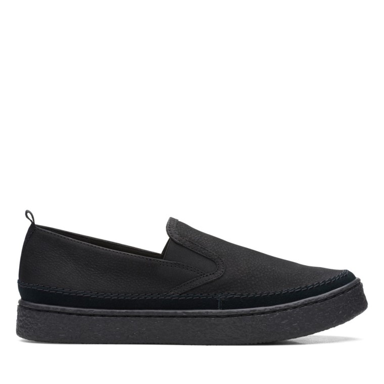 Slip Barleigh Nubuck Negro Clarks Nubuck Negro