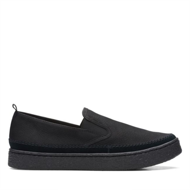 Slip Barleigh Nubuck Negro Clarks Nubuck Negro