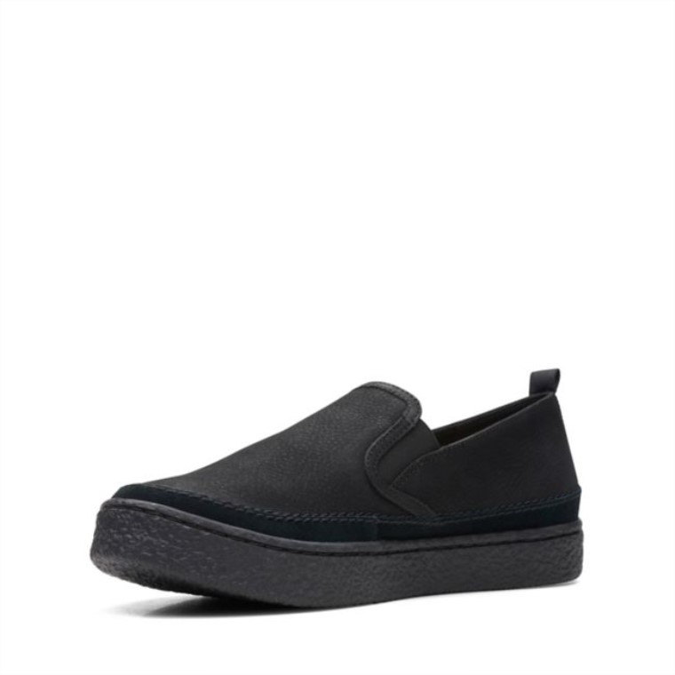 Slip Barleigh Nubuck Negro Clarks Nubuck Negro
