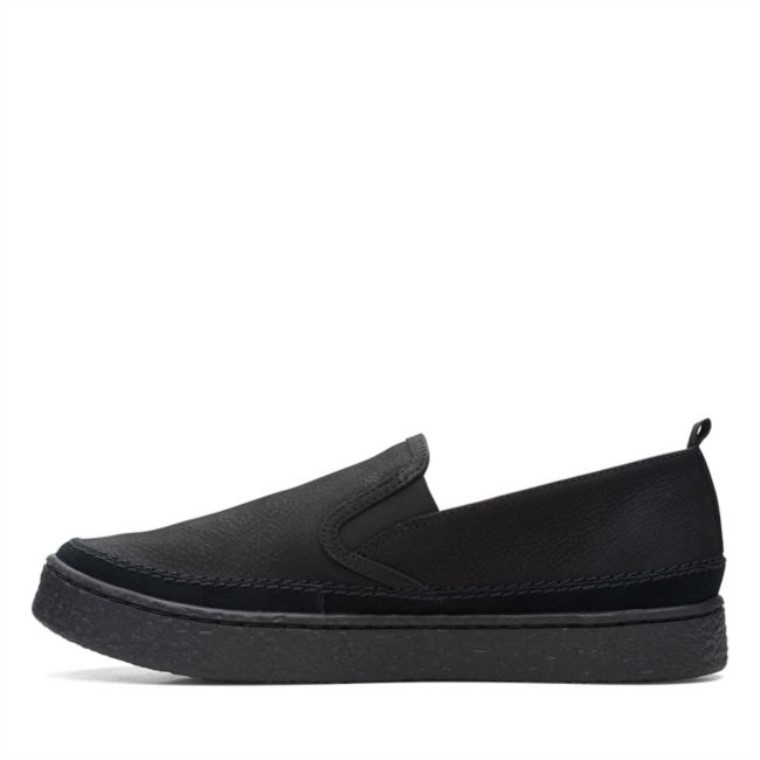 Slip Barleigh Nubuck Negro Clarks Nubuck Negro