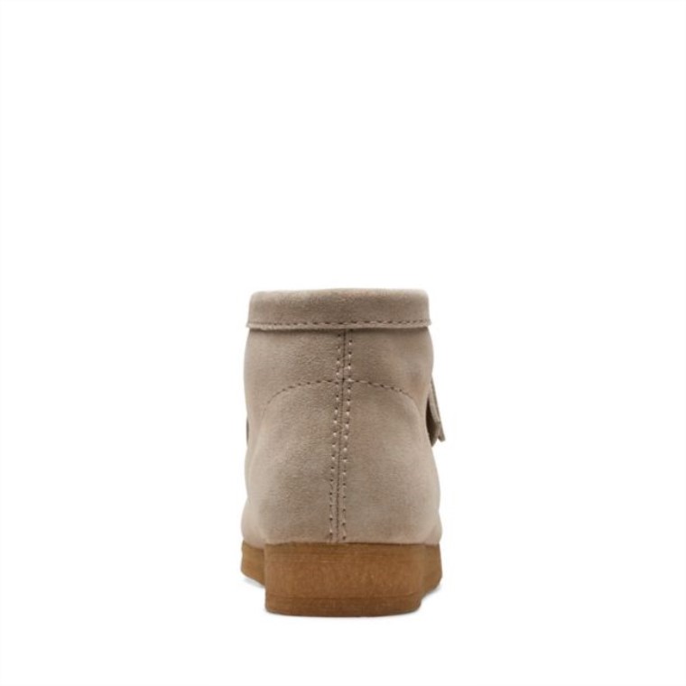Botas Wallabee De Ante Beige Clarks De Ante Beige